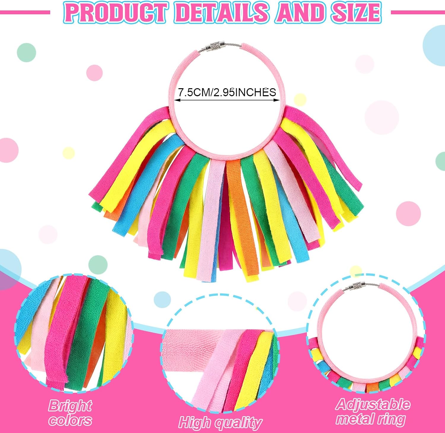 Breling 2 Pcs Luggage Pom Poms for Suitcases Fun Luggage Tags Suitcases Stroller Identifier Travel Accessories for Airplane(Bright Colors)