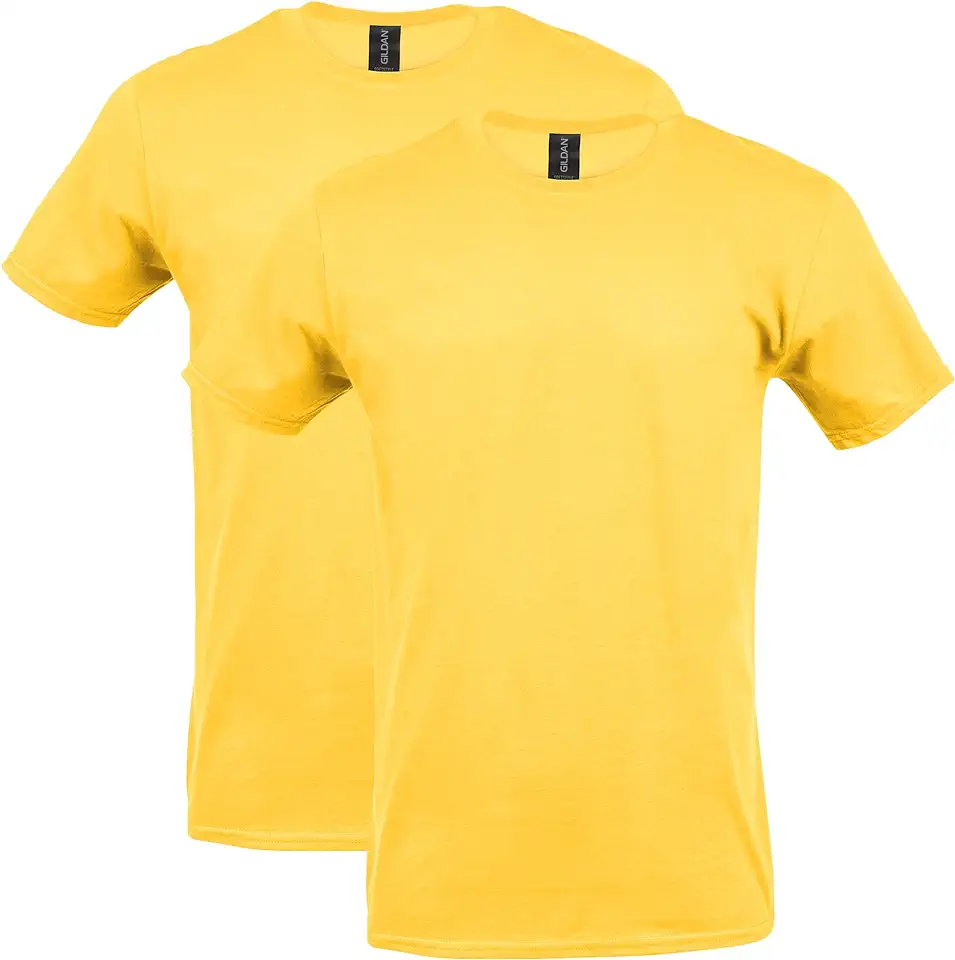 Gildan Adult Softstyle Cotton T-Shirt, Style G64000, Multipack OEKO-TEX STANDARD 100