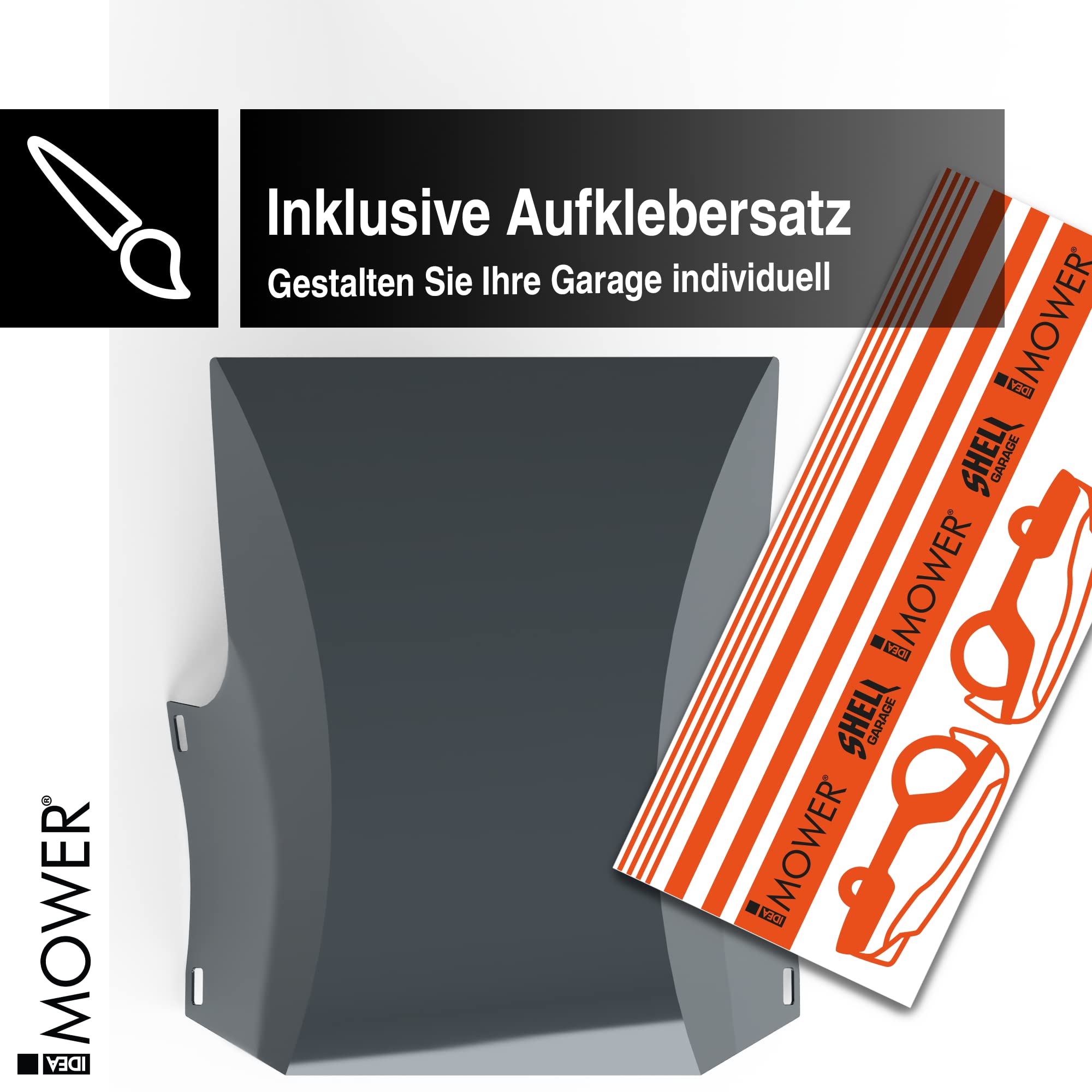 IDEA MOWER Garaje para Robot cortacésped Shell, Compatible con Husqvarna Automower
