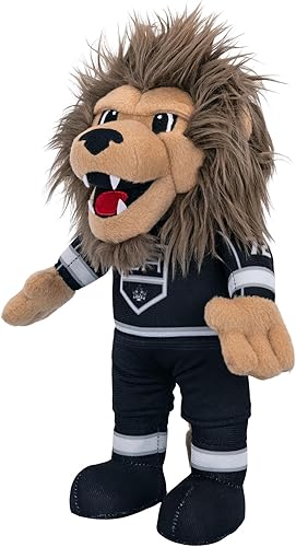 Miniatura 3 de Bleacher Creatures Los Angeles Kings Bailey - Figura de peluche de mascota de la NHL de 10 pulgadas, una mascota para jugar o exhibir