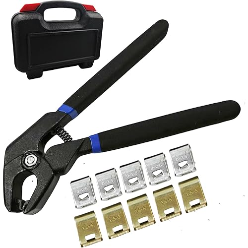 Fixing Clamps Set with Pliers,Car Body Dent Repair Fixing Clamp Pliers Set Bodywork Automotive Pull Removal Kit