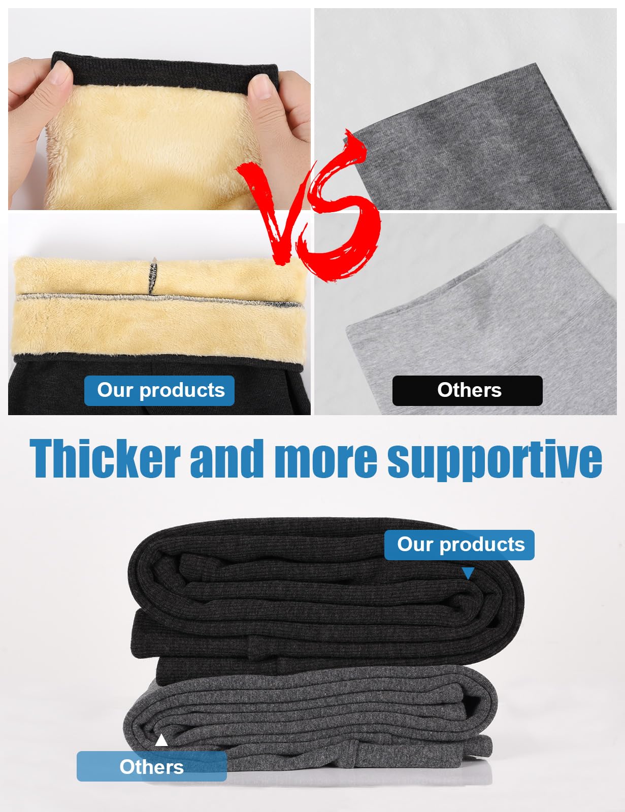 UMIPUBO Leggins Termicos Mujer Invierno Leggings con Forro Polar Pantalones Cálidos para Mujer Elástico Pantalones de Cachemira