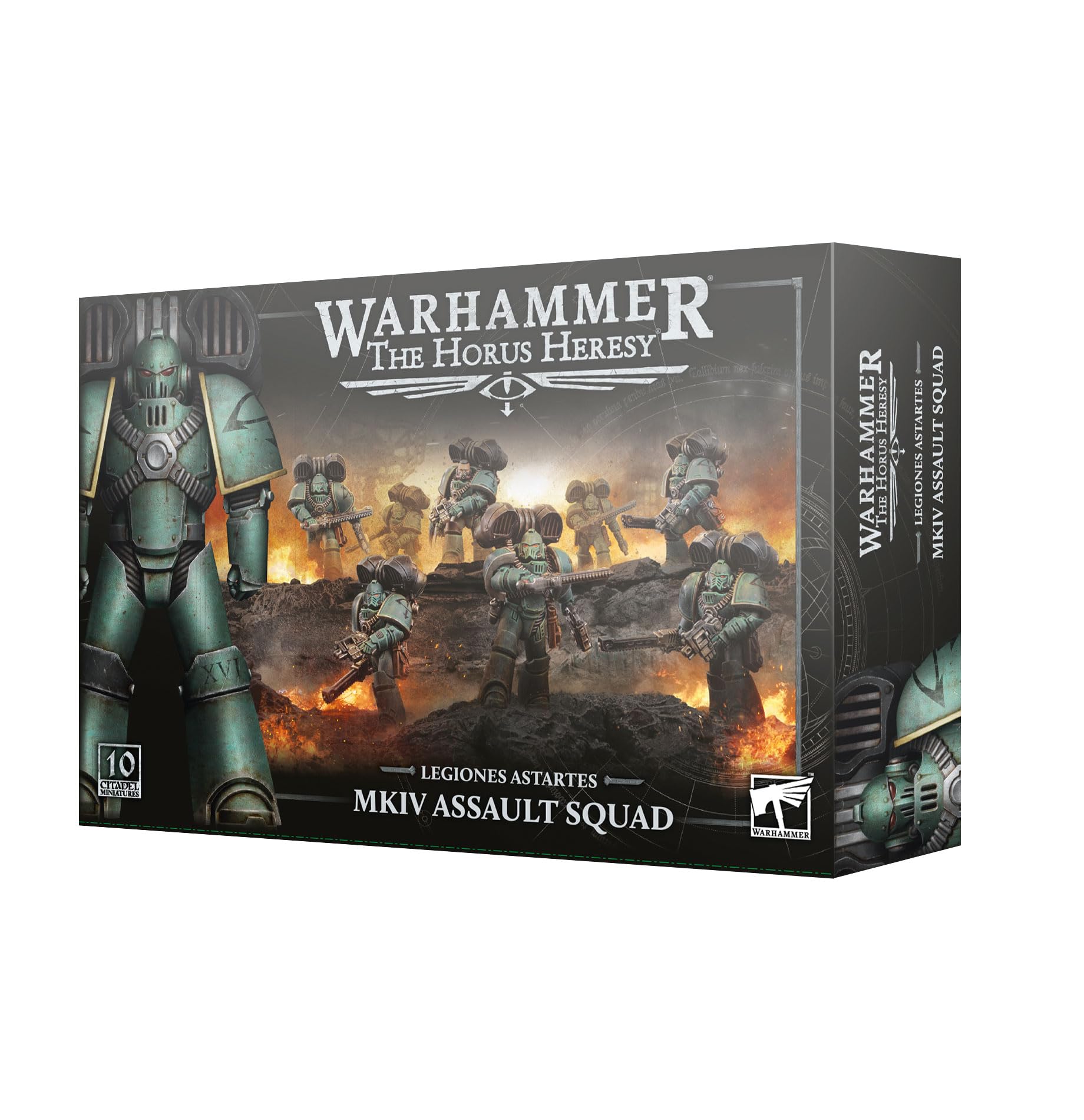 Games Workshop - Warhammer The Horus Heresy - Legiones Astartes: MKIV Assault Squad
