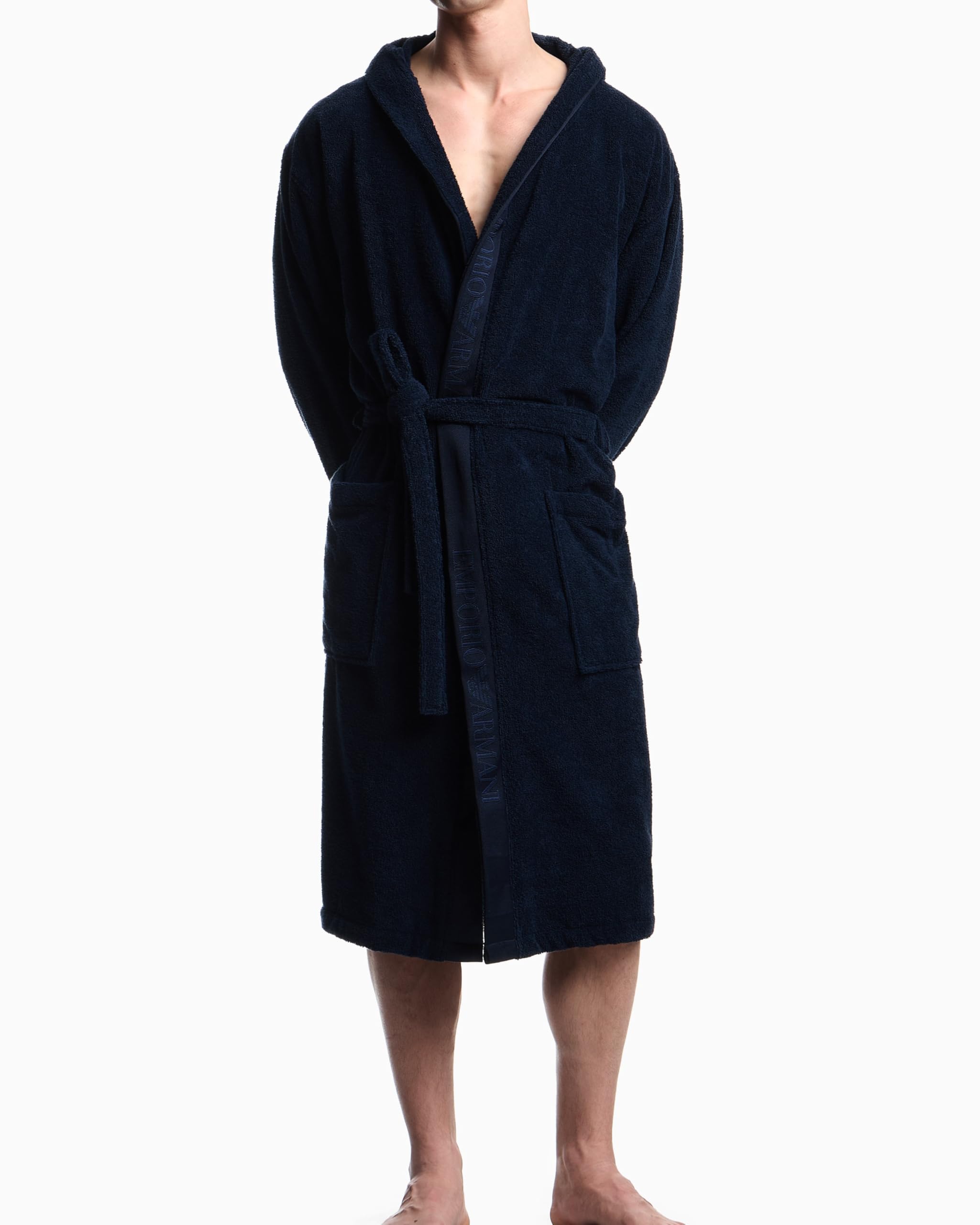 Emporio Armani Sponge Bathrobe ACCAPPATOIO Uomo (Pacco da 1)