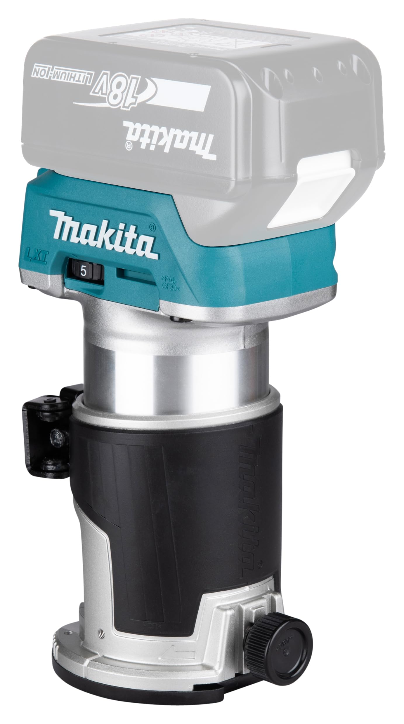 Makita drt50zjx2 batería de fresadora Incluye 3 Multifunción Module en Makpac, 800 W, 18 V