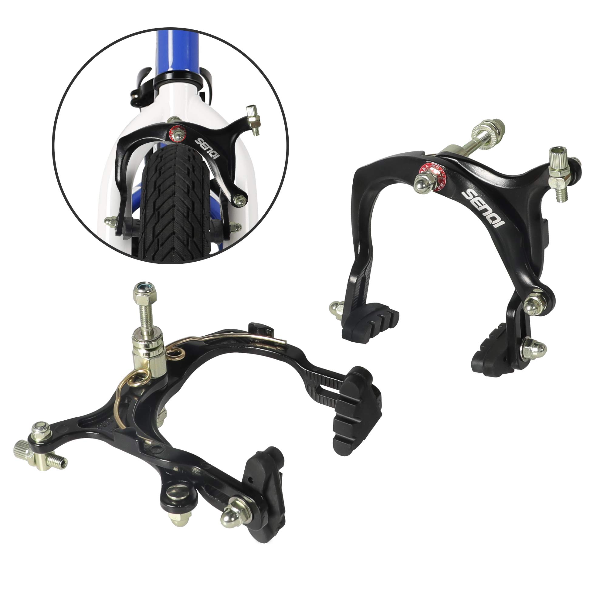Caliper Brakes Bicycle SENQI Bike Brake Set Aluminum Alloy C
