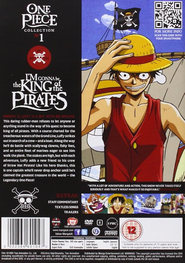 Amazon Co Jp ワンピース Tv版 Dvd Box1 1st 東の海編 1 26話 485分 One Piece 尾田栄一郎 アニメ Dvd Import Pal 再生環境をご確認ください Dvd ブルーレイ Amazon Co Jp ワンピース Tv版 Dvd Box1 1st 東の海編 1 26話 485分 One Piece 尾田栄一郎 アニメ Dvd Import Pal 再生環境をご確認ください Dvd ブルーレイ