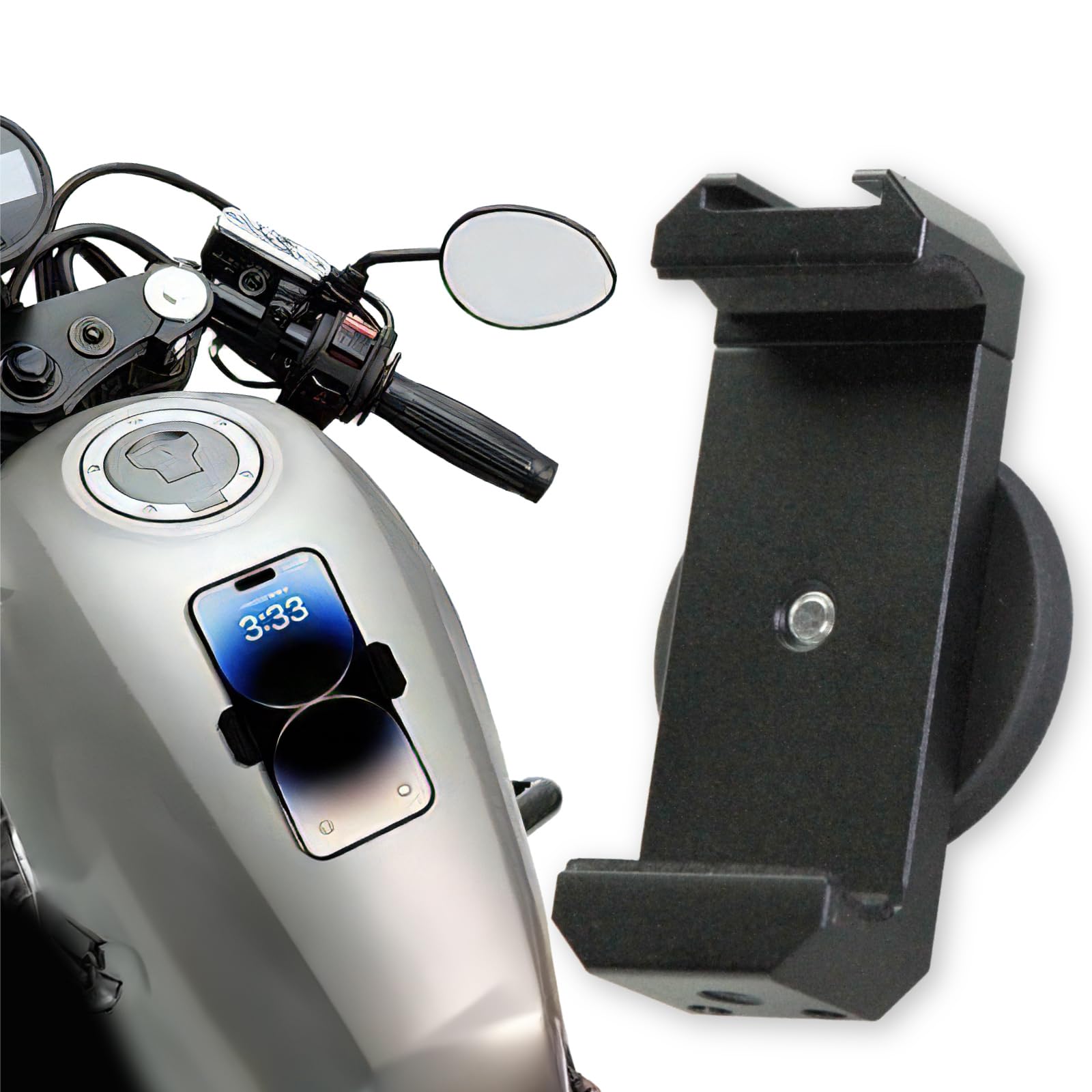 Amazon.co.jp: スマホホルダー バイク用 「GIGANT」 強力マグネット