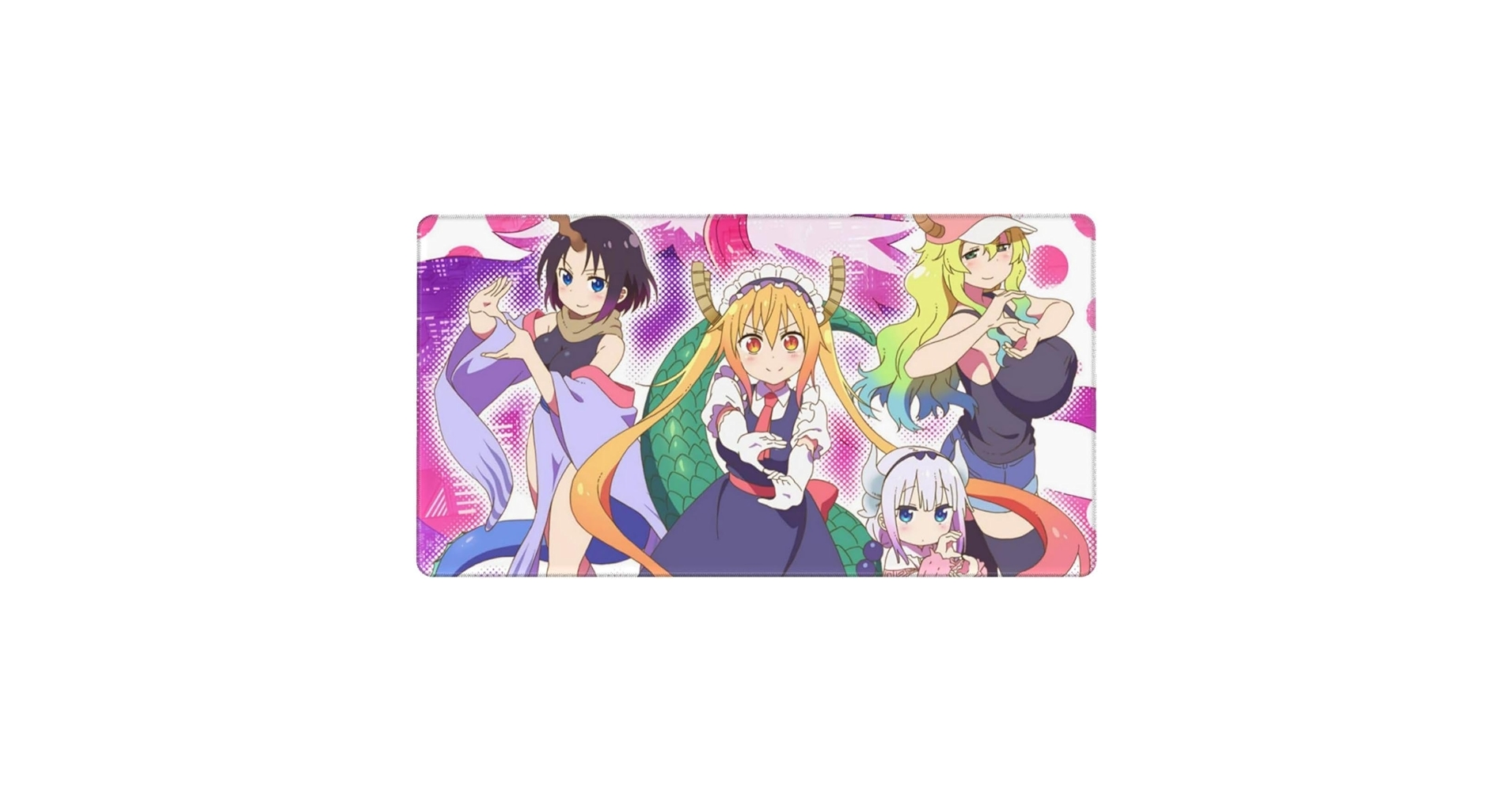 Amazon.co.jp: 小林さんちのメイドラゴンマウスパッド 大型