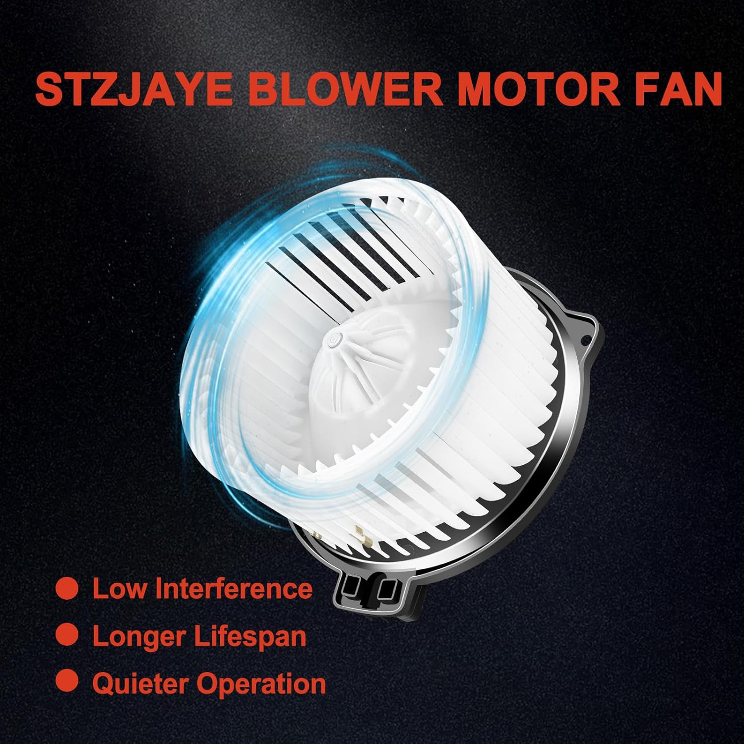 700063 AC Blower Motor Fan HVAC Heater Motor Replacement Compatible with Toyota for Sequoia 2001-2007, for Tundra Crew Cab 2004-2006 87103-0C022