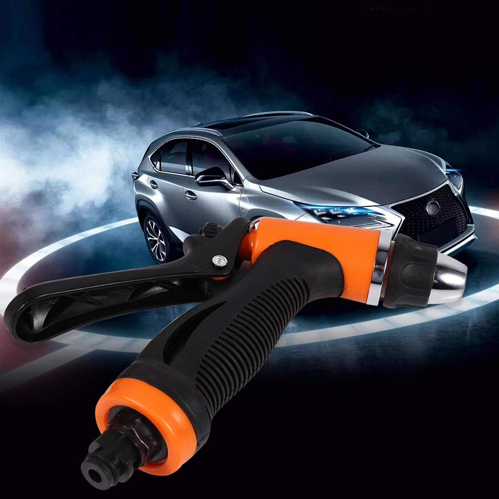 Ejoyous Pompa per Autolavaggio, Kit per Autolavaggio 12V Pompa dell'Acqua per la Pulizia della Lavatrice Autoadescante Elettrica Ad Alta Pressione