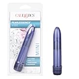 California Exotics Mini Pearlessence Multi-Speed Vibrator, Lake Blue, 4.5