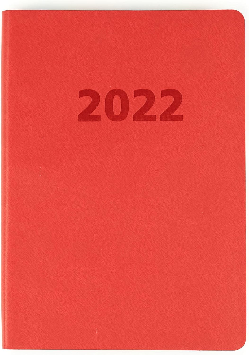 Collins Edge Rainbow A5 Week to View 2022 Diary - Red - Image 3