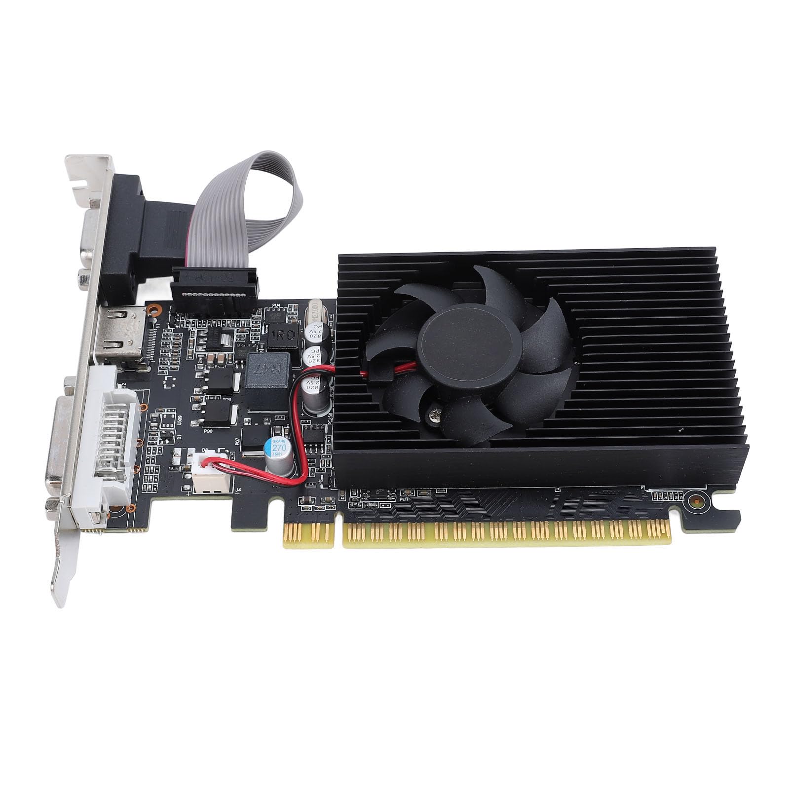 VBESTLIFE GT 730 2GB DDR3 64 Bit Low Profile Graphics Card, PCIE 2.0 x16 Gaming Video Card, Desktop Computer Graphics Card with HDMI DVI VGA Ports-image-33