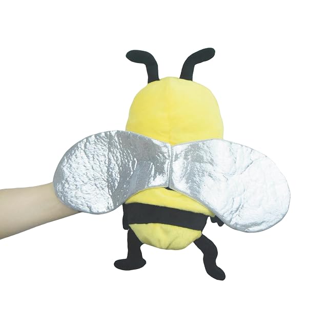 Foto 6 de 8 de lilizzhoumax marioneta de Mano de Abeja de Peluche Lindas Muñecas de Relleno de Roedores