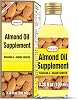 HAMDARD Roghan Badam Shirin Almond Oil 100ml – Pure, Sweet Almond Oil for Health, Hair, and Skin Care Yellow 3.38 Fl Oz Pack of 1