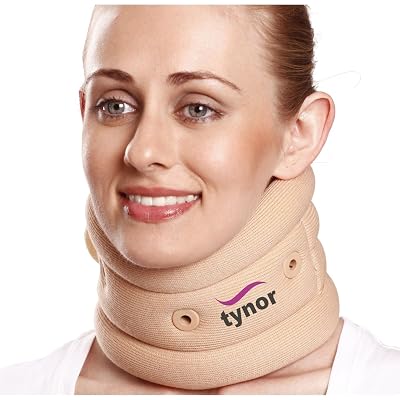 TYNOR Cervical Collar Soft with Support, for Neck Support & Pain Relief | for Post-Surgery, Injury & Arthritis | Soft Co