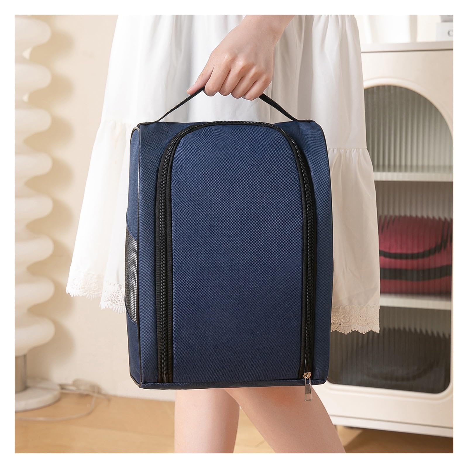 Bolsa para Zapatos 1 Pieza Bolsa de Almacenamiento Zapatos Viaje Tela Oxford