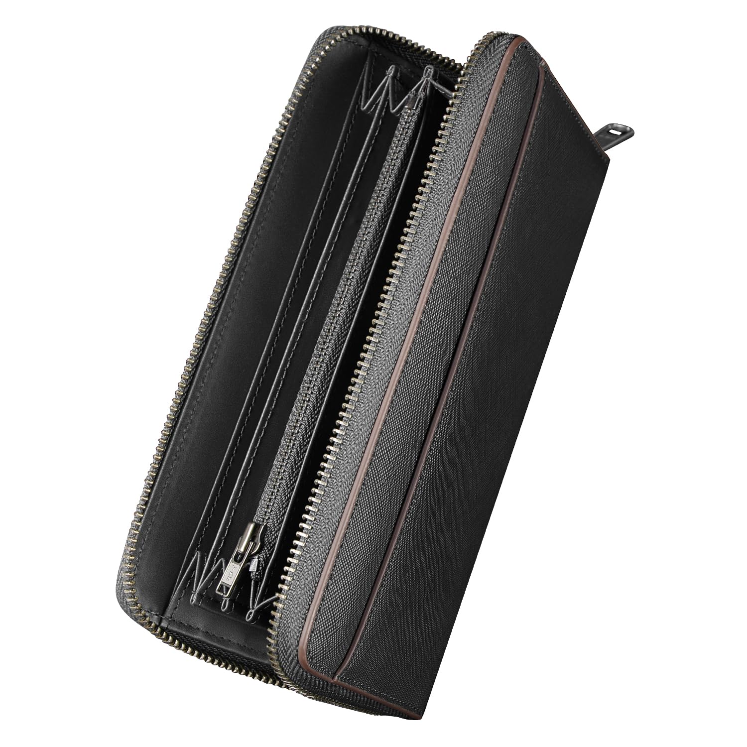 Amazon | [Alivern] 財布 メンズ 長財布 本革 YKKファスナー 