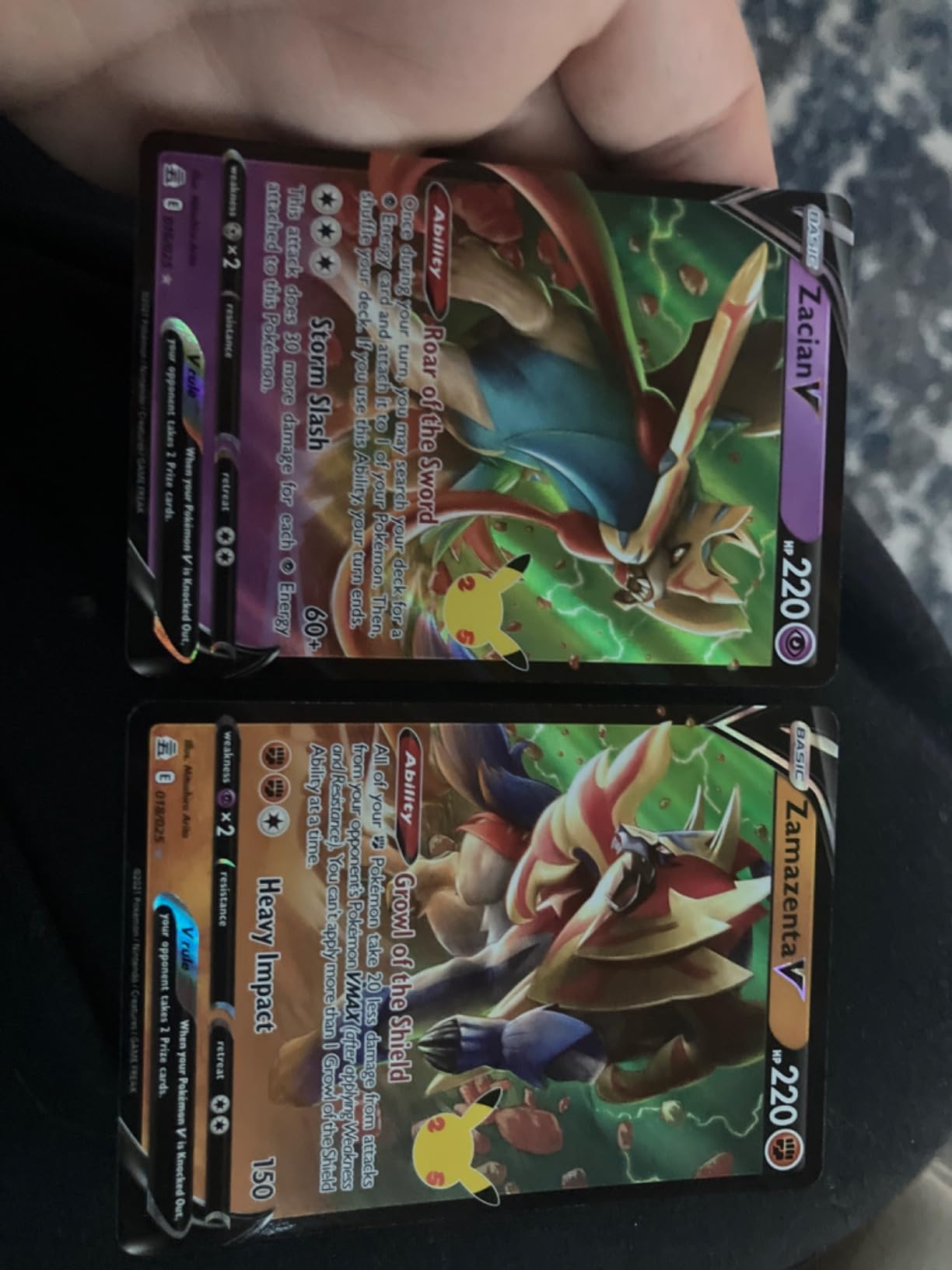 Zacian V & Zamazenta V - Pokemon Celebration Card Martinique | Ubuy Zacian V & Zamazenta V - Pokemon Celebration Card Martinique | Ubuy