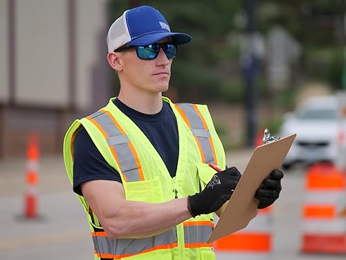 Miniatura 8 de Bullhead Safety Crevalle - Gafas de seguridad, antivaho y resistentes a los arañazos, lentes de precisión con protección UV, cómodas y ligeras,
