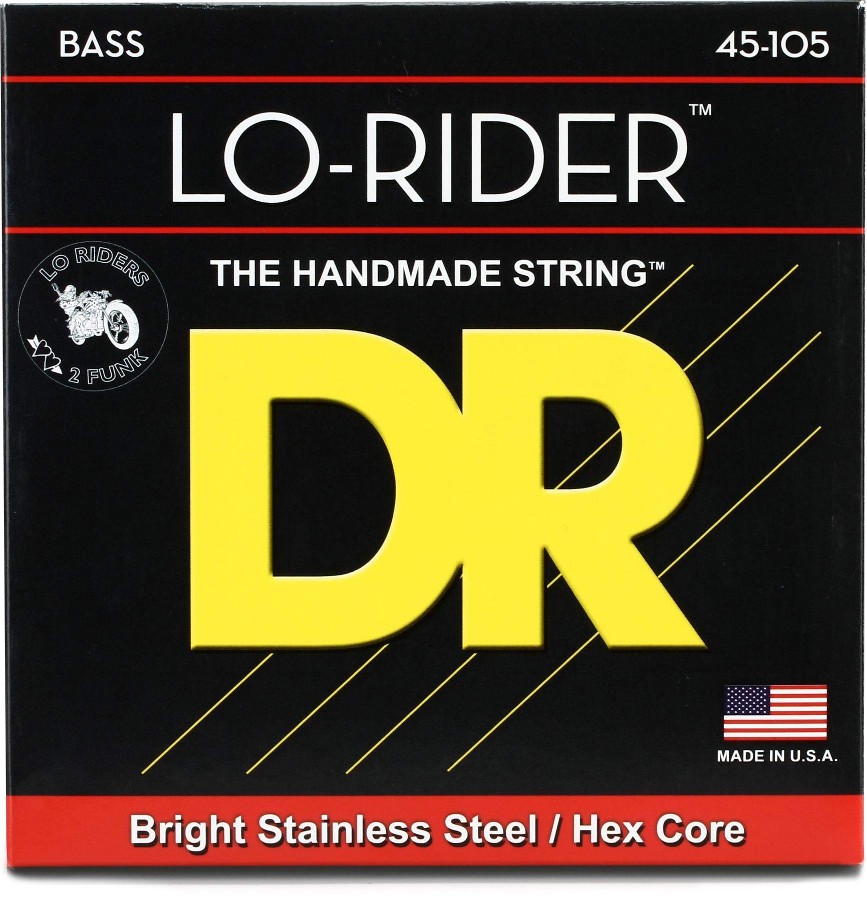 DR Strings MH-45 Lo Riders Corde per basso (45-105)