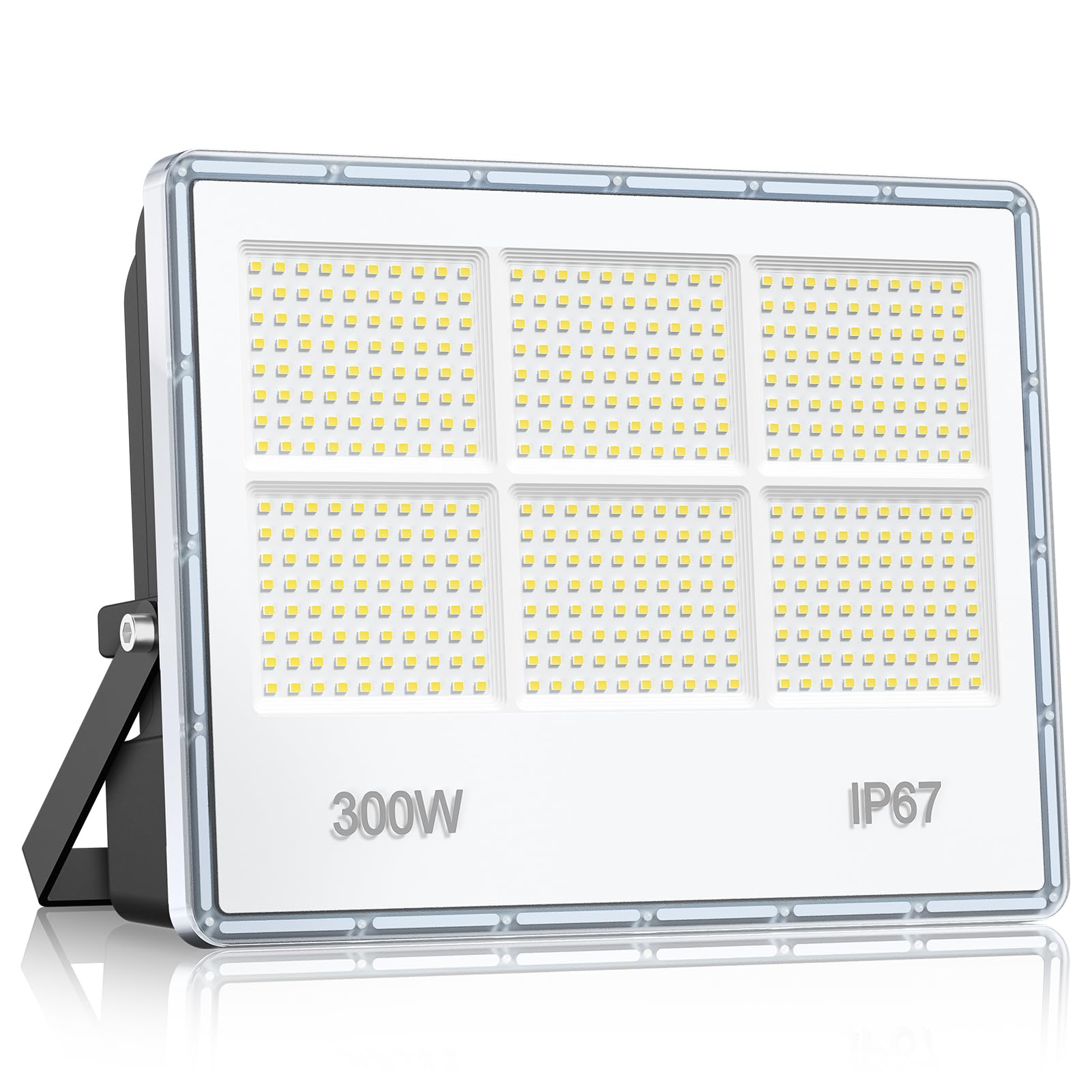 300W LED Strahler Außen - 30000LM 480 LEDs Superhelles LED F