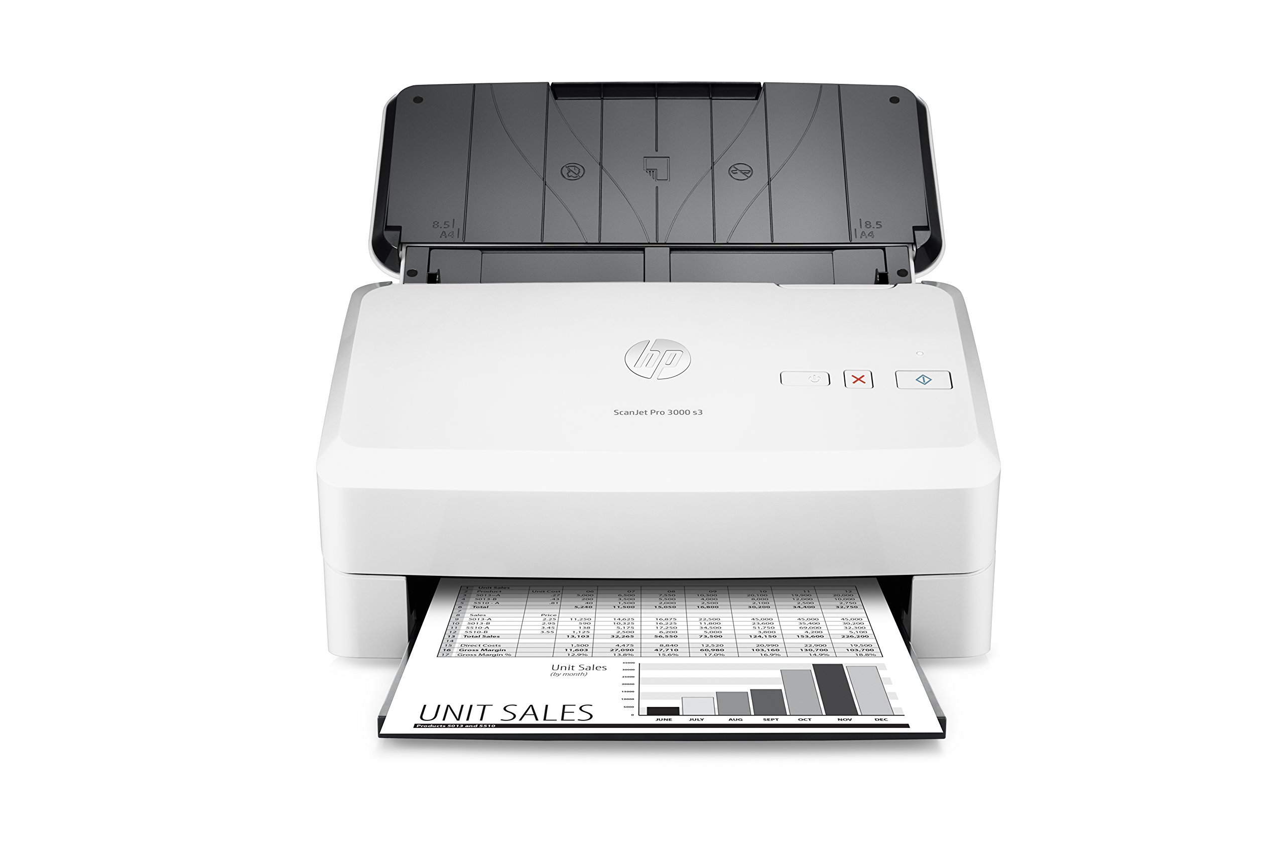 HP ScanJet Pro 3000 s3 Sheet-feed OCR Scanner (Renewed)