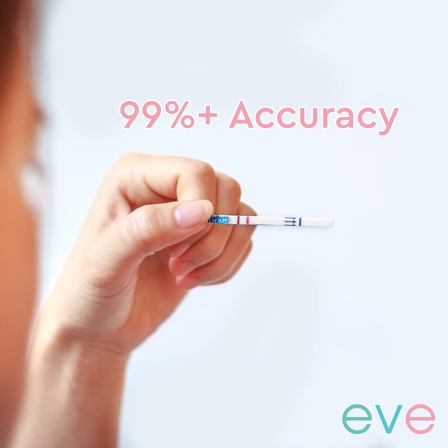 eve Pregnancy Test Strips, 99%+ Accuracy Result, Early Detection, 10 Count