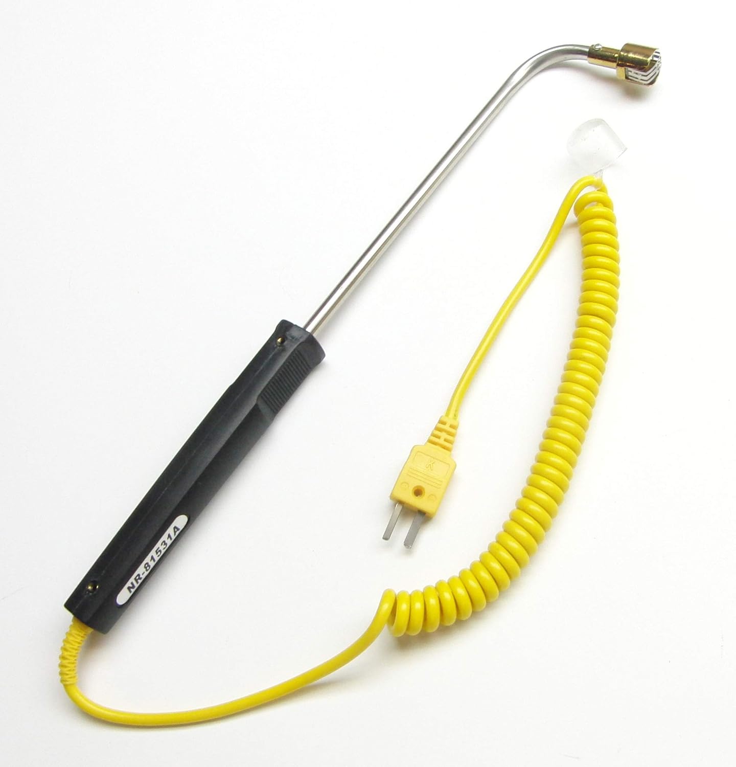 Amazon.com: K-Type 90°-Angle Surface Thermocouple Temperature Probe ...