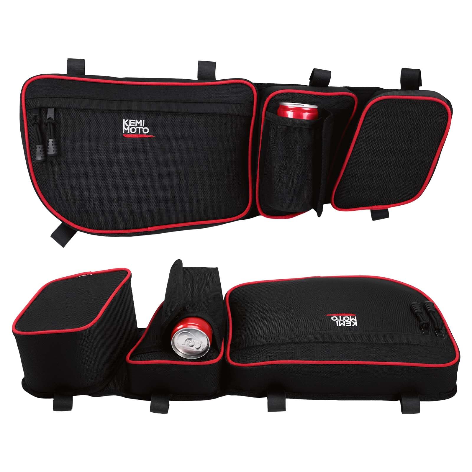 KEMIMOTO X3 Door Storage Bags Front Door Compatible with Can-Am Maverick X3