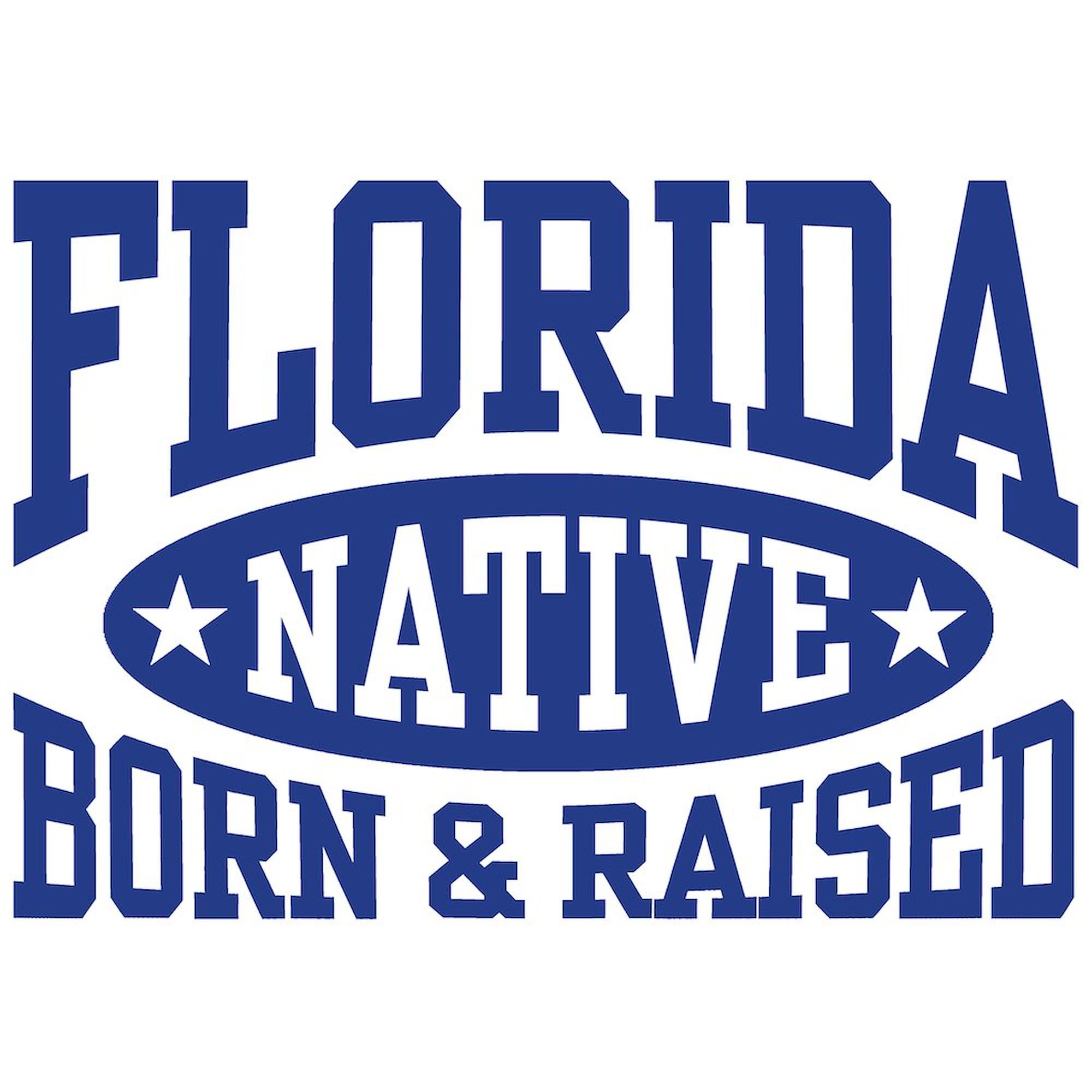 CafePress Florida Native Oval Car Bumper Sticker