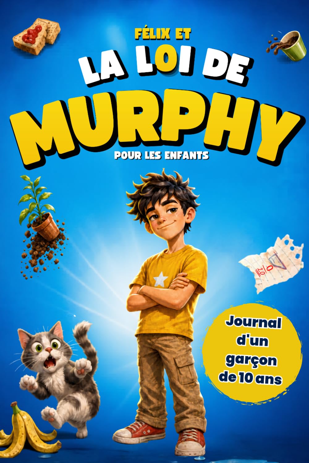 Félix et La Loi de Murphy Pour Les Enfants: Journal d'un garçon de 10 ans : histoires drôles pour rebondir quand tout va de travers