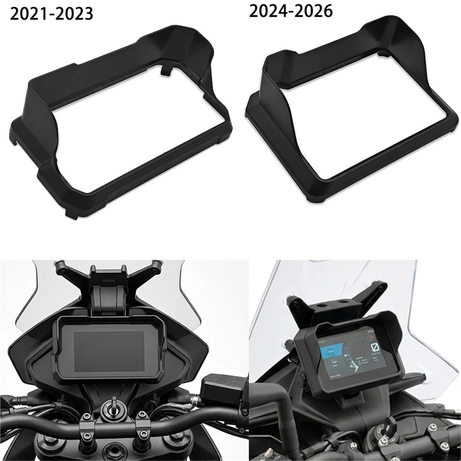 Adatto per Duke 1290 1390 390ADV 790 Adventure R 890ADV Strumento Moto Cruscotto Copertura Della Protezione Dello Schermo soffietto forcella(B 2024-2026)