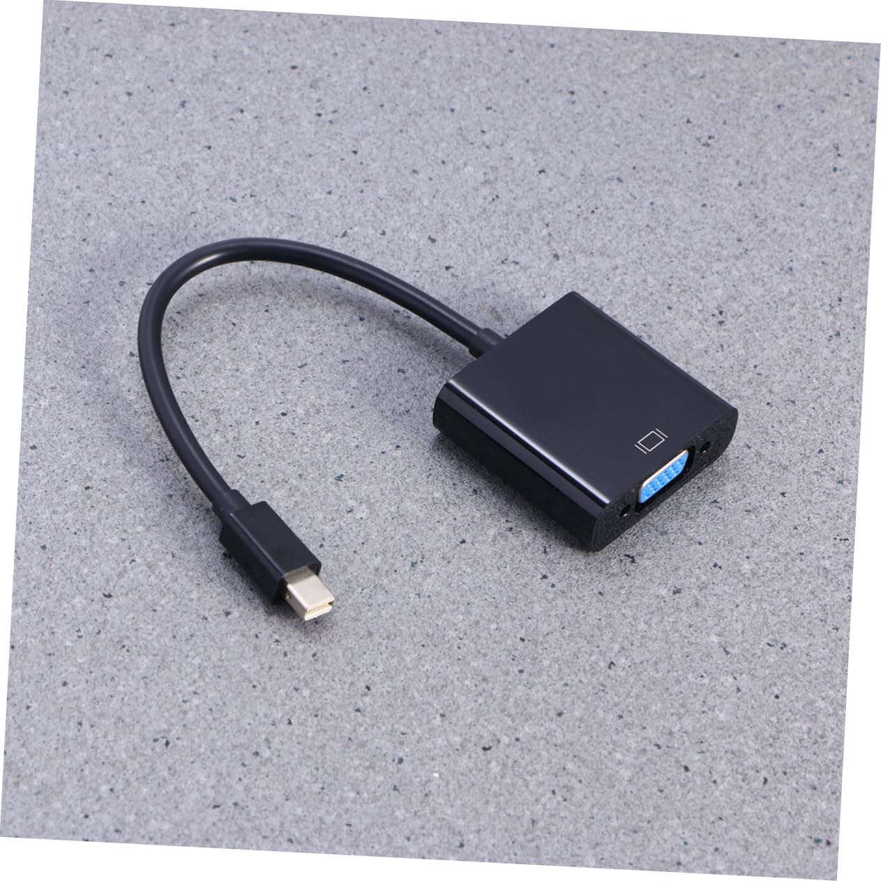 Mikikit Dp to Vga Converter Dp to Vga Adapter External Video Adapter No Power Supply High Performance Full Multi-Display Capable