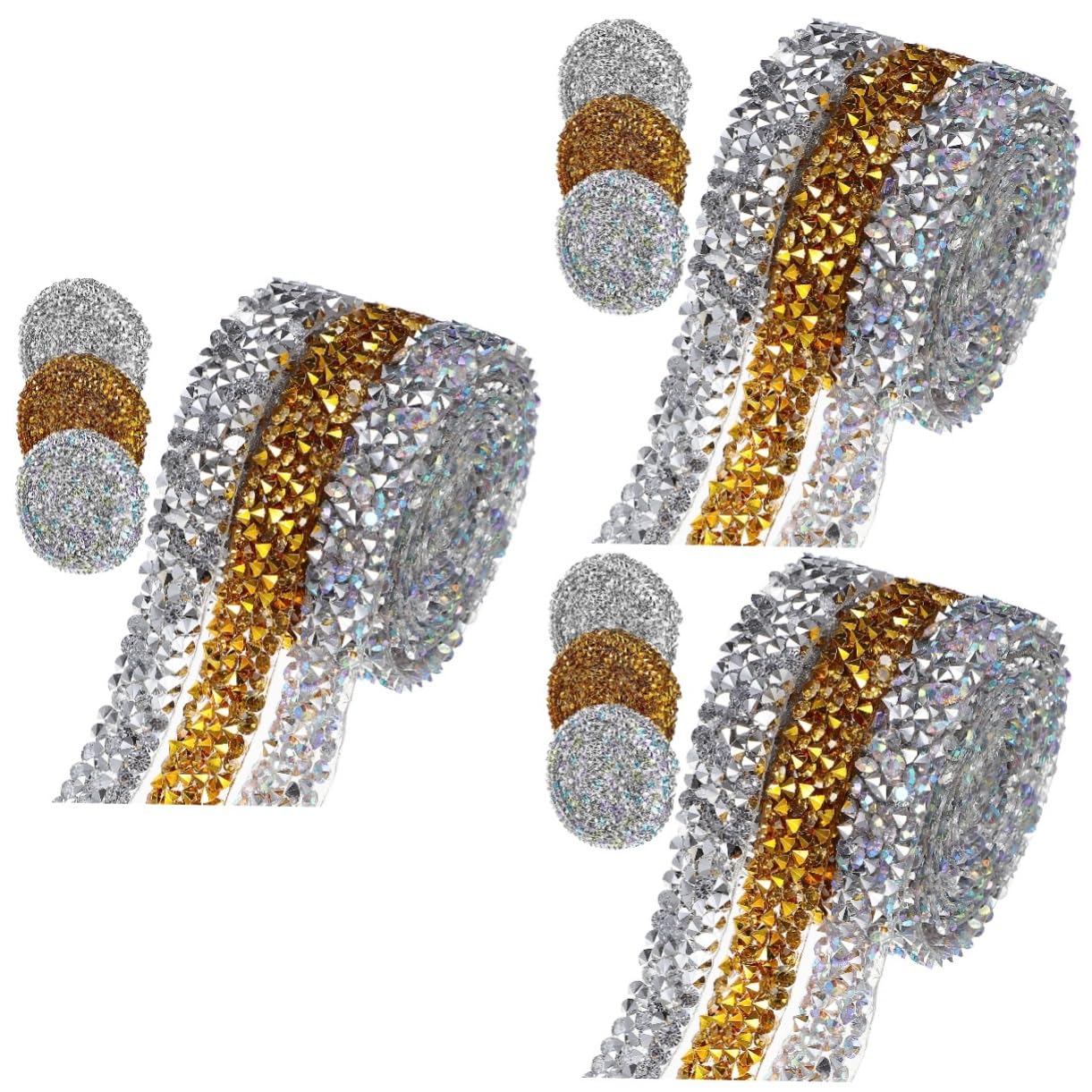 Garneck 3 Set di Nastri Autoadesivi 20 Colori Nastri Adesivi Autoadesivi per Decorazioni Progetti Artigianali per Ufficio Domestico 6 * 3