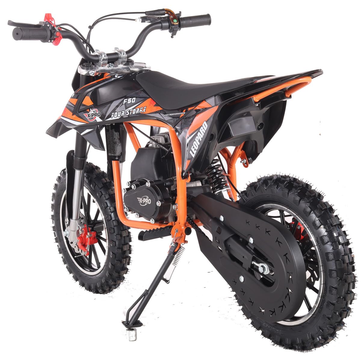 X-PRO Leopard 40 Mini Dirt Bike, Gas Power 4 Stroke Dirt Bike