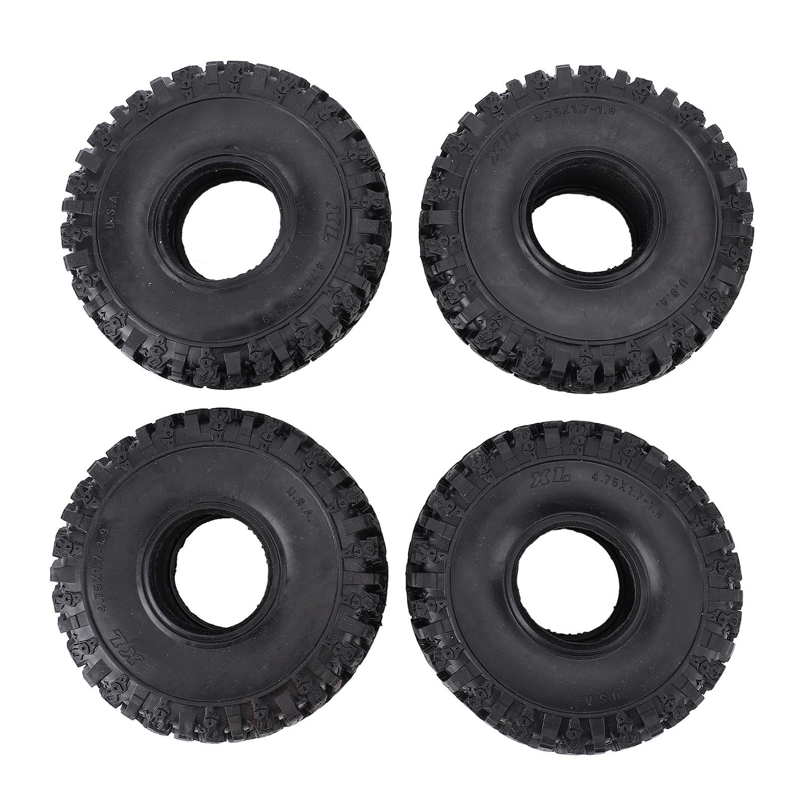 Amazon | ‌RCカー クローラー用 タイヤ 4本セット 1.9/2.2インチ 120mm