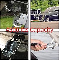 Vista 7 de Correa de remolque con ganchos de 2 pulgadas x 20 pies, cuerda de remolque de capacidad de 20,000 libras, correas de remolque de emergencia