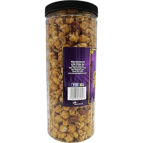Miniatura 5 de Stonehedge Farms Gourmet Caramel palomitas de maíz - Paquete de 2 - 20 onzas - Contenedor resellable - Fabricado en los Estados Unidos