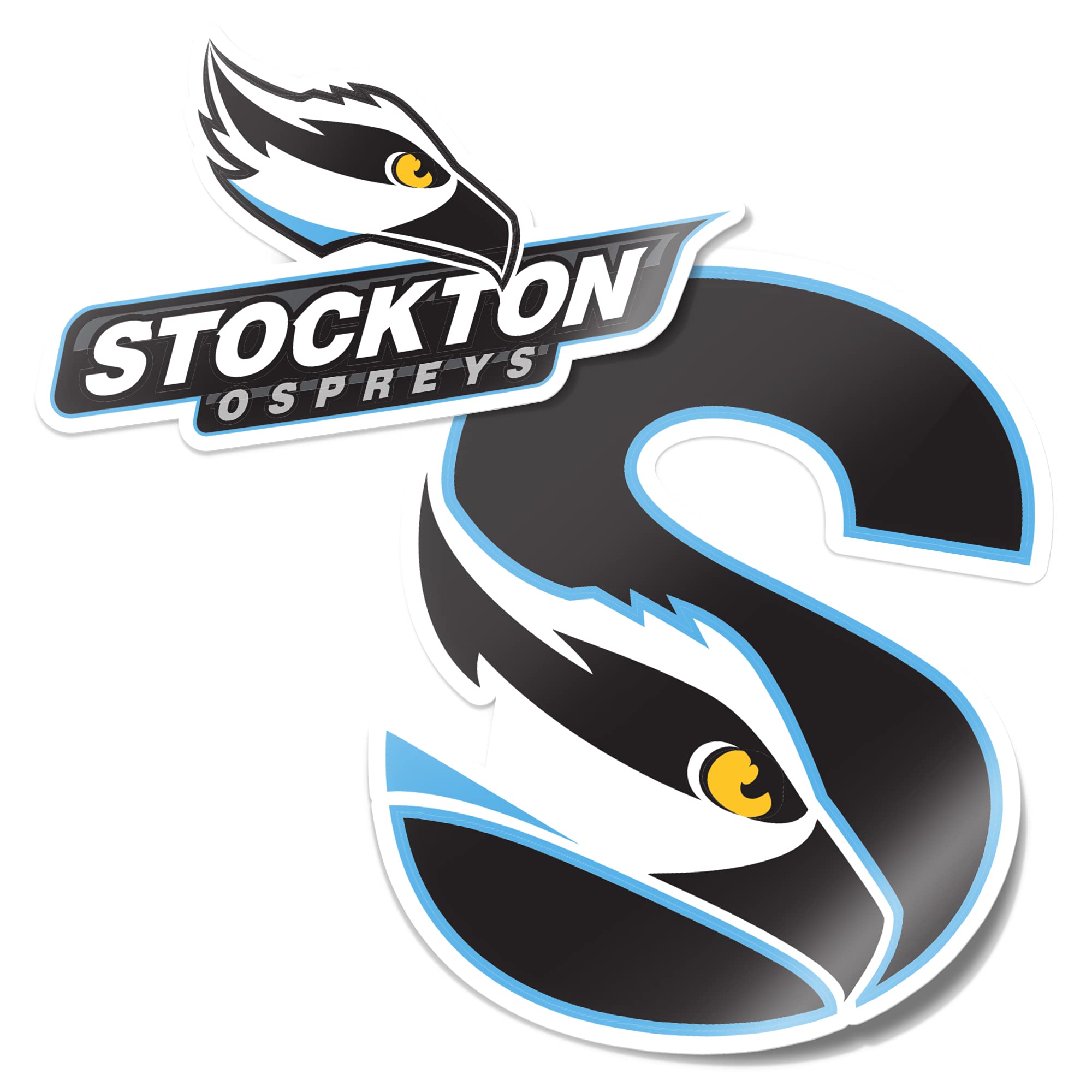 Autocollant en vinyle NCAA Stockton, cadeau idéal pour scrapbooking