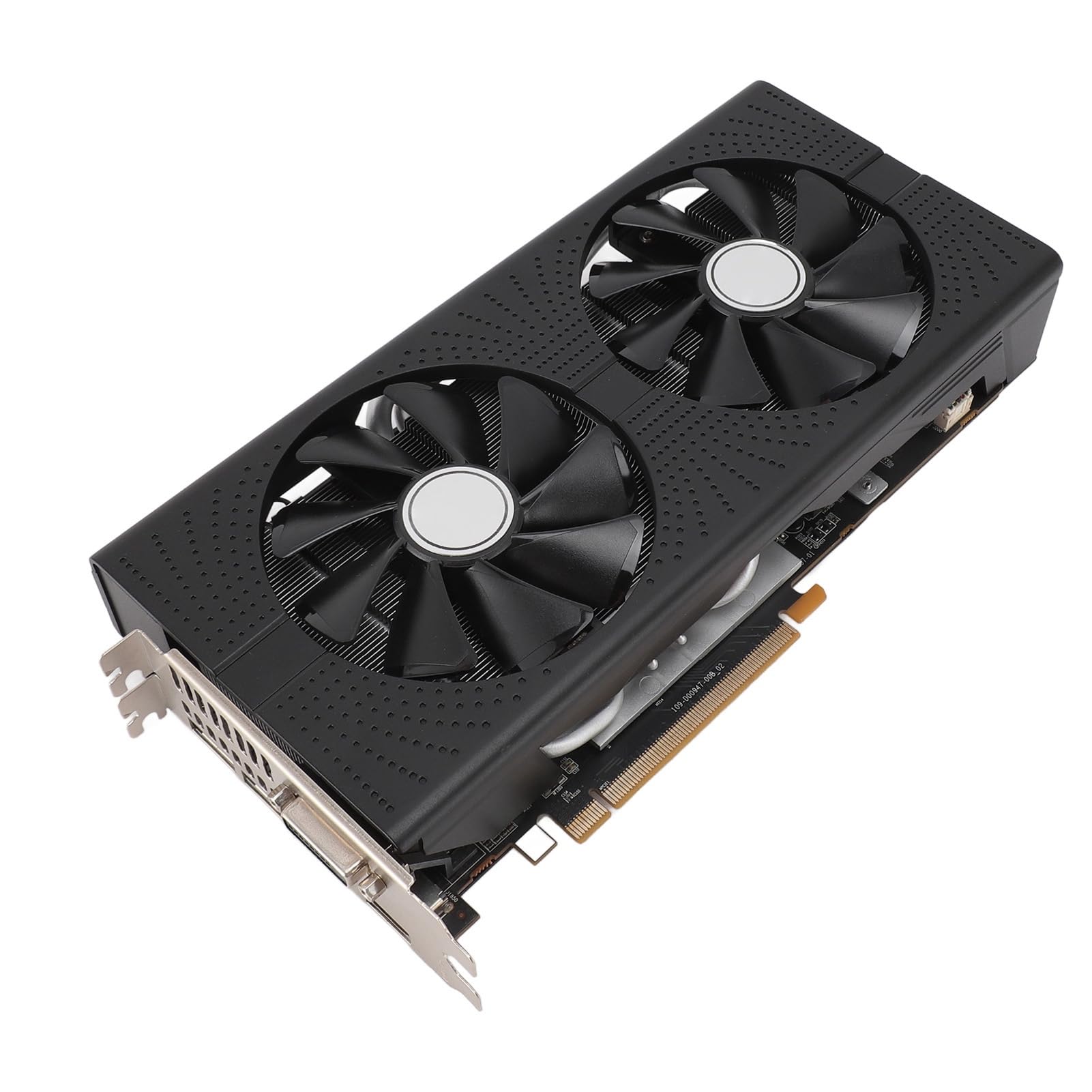 SUNGOOYUE RX590 8GB GDDR5 256bit Gaming Graphics Card, 2304 Cores 1460MHz Core Frequency 8000MHz Memory Frequency, with Double Fans Heat Pipes Cooling, for PCI Express 3.0 X16 Desktop PC-picture-11