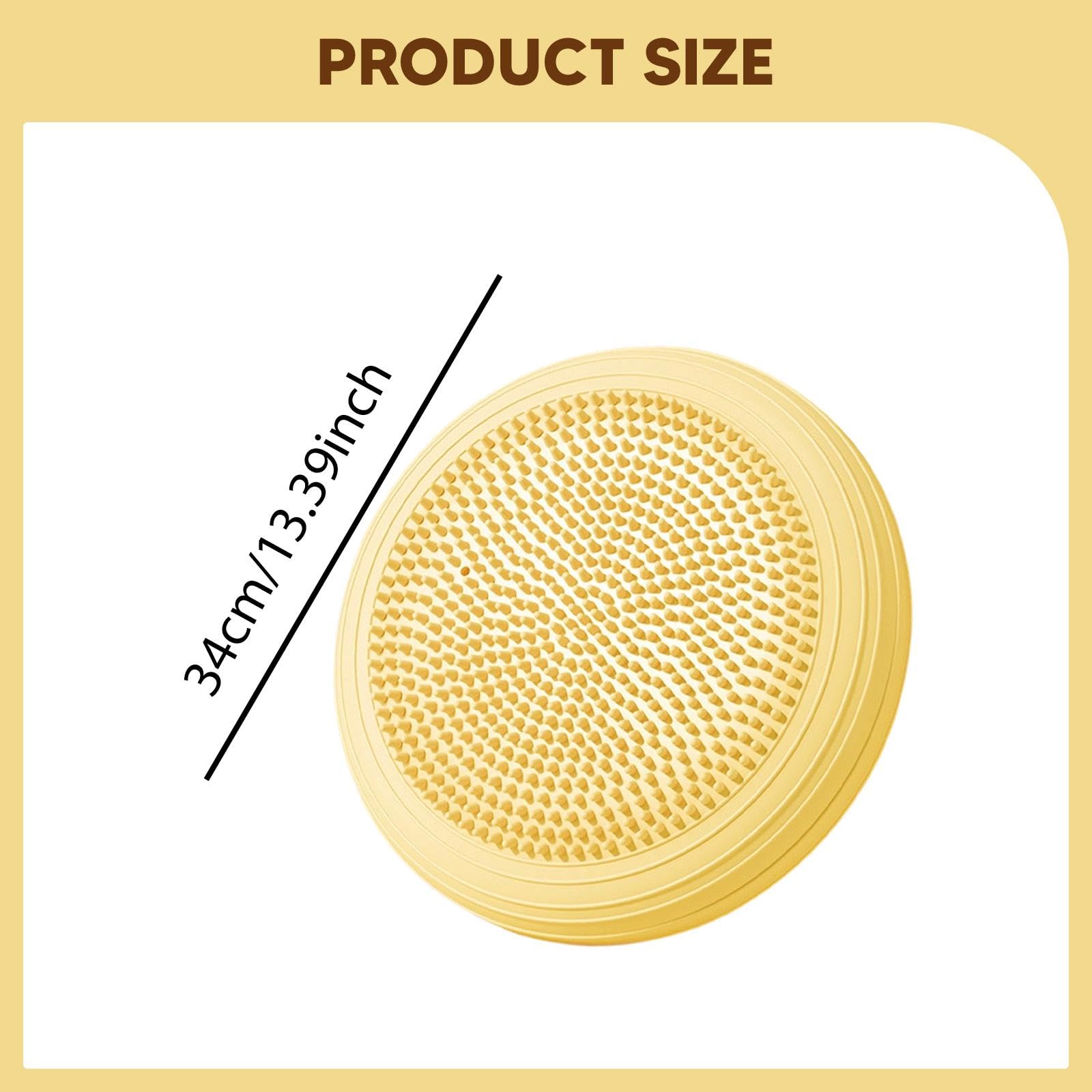 Balance Disc Cuscino Gonfiabile Pad Stabilità Allenamento Core Tavoletta Sensoriale Antiburst PVC Seduta Flessibile Bambini Adatto per