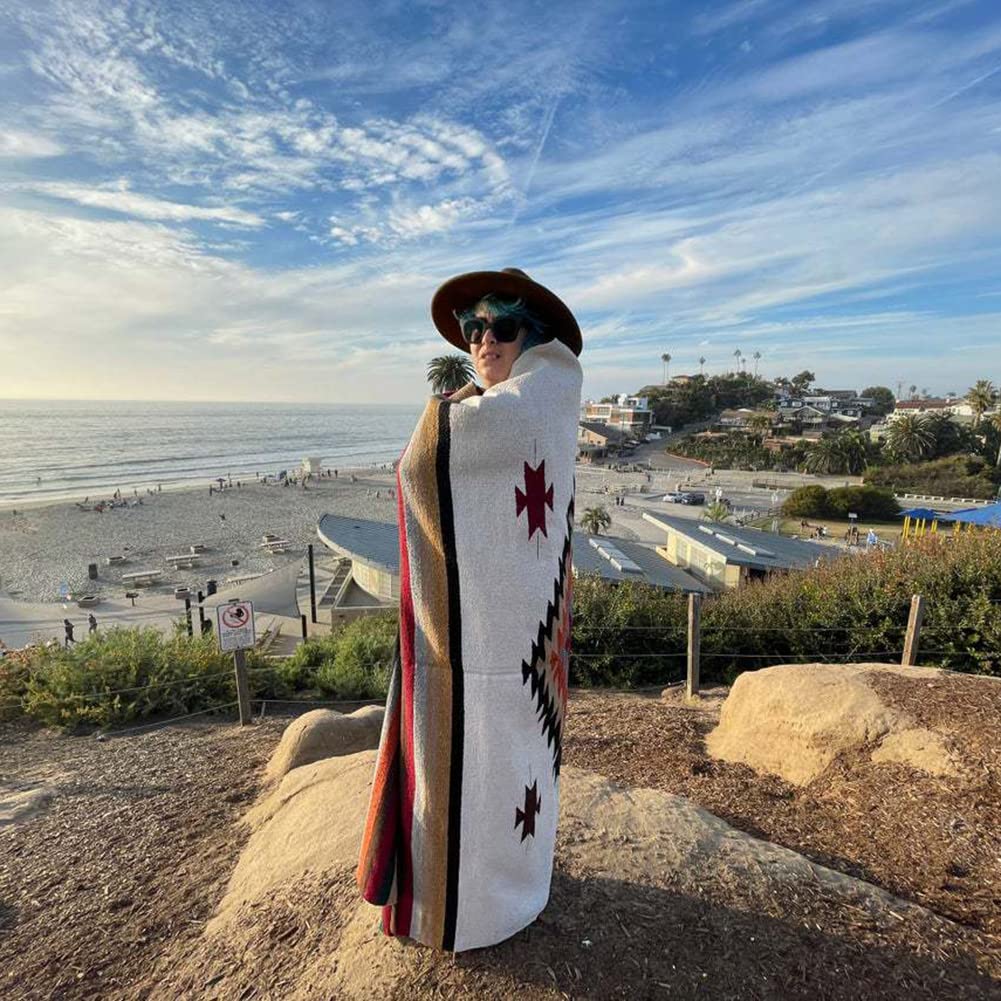soonbuy Beach Blanket, Mexican Blankets, Mandala Tapestry, Beach Towel or Picnic Throw - Image 2