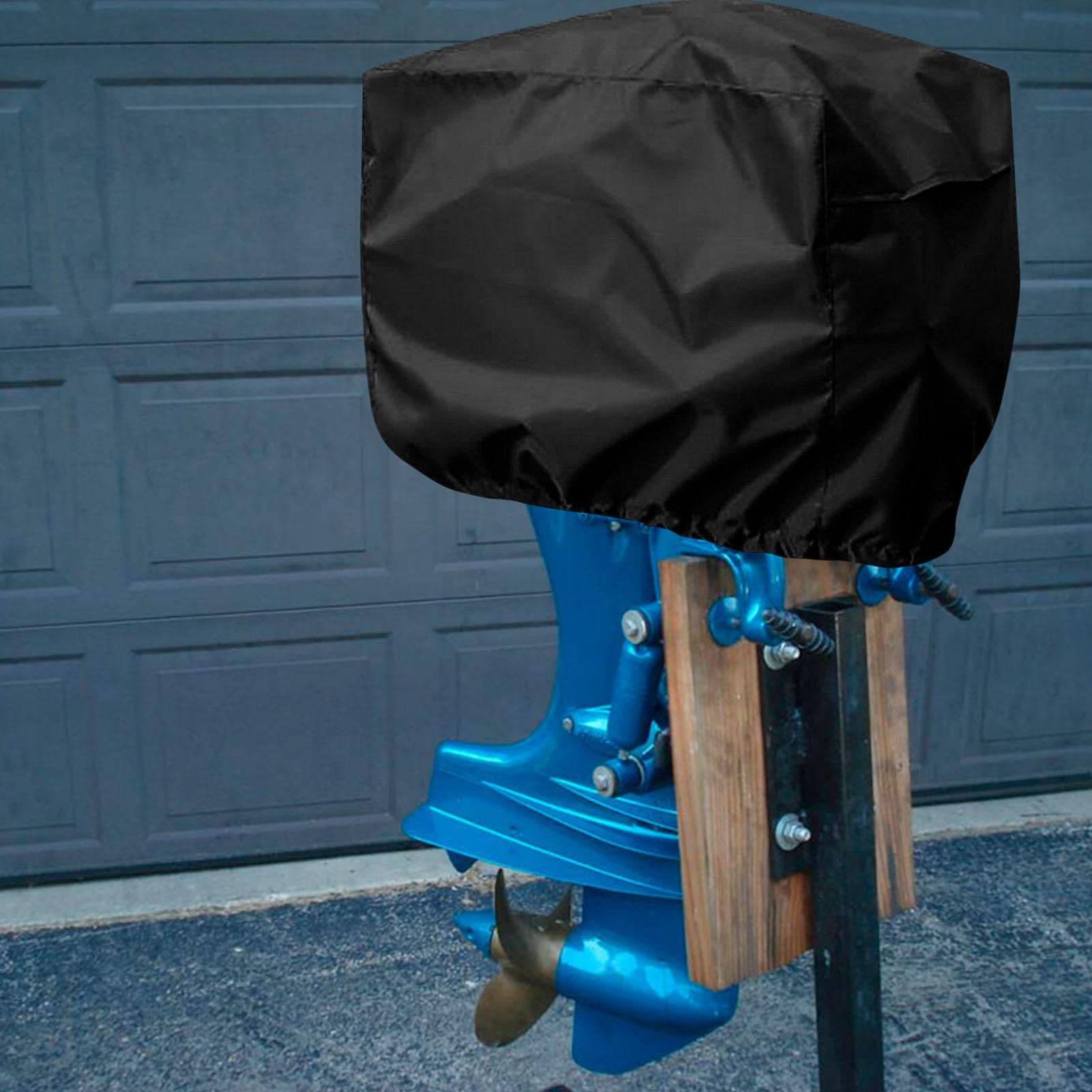 Copertura Per Motore Fuoribordo JINGLING - Tessuto Oxford Resistente, Impermeabile, Per Motori 15-250HP - Foto 5