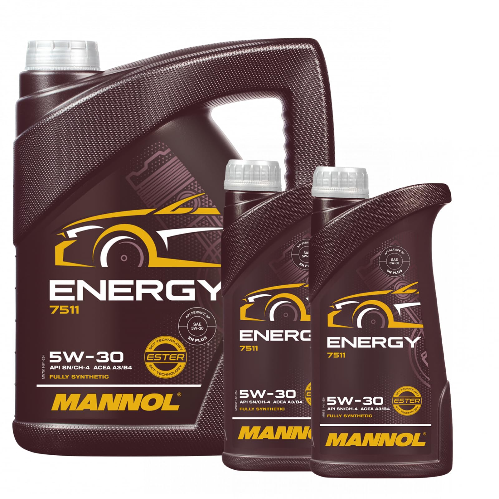 MANNOL Energy 5W-30 API SN/CH-4 Motorenöl, 5 Liter