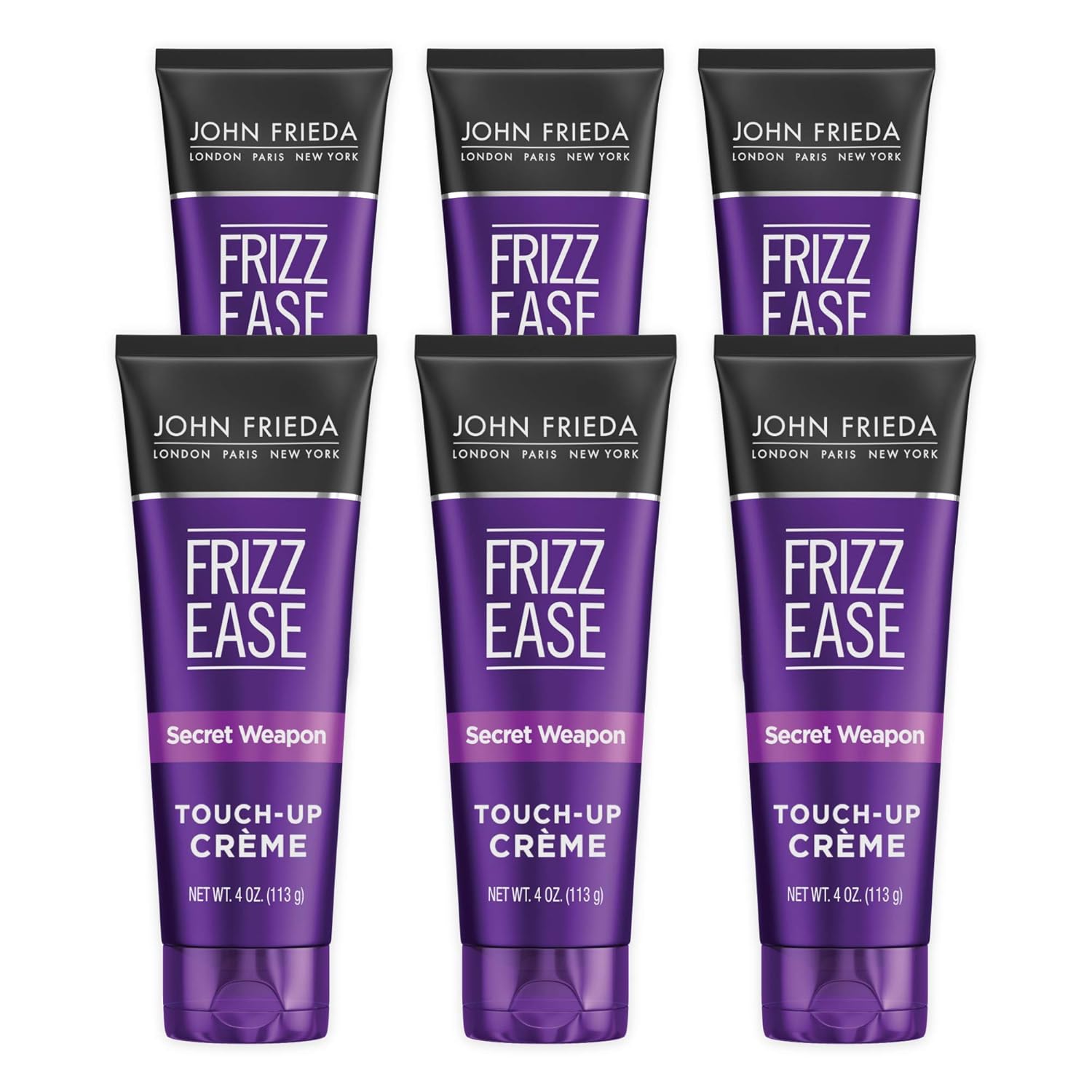 John Frieda Frizz Ease Secret Weapon Touch-Up Crème, 4 Ounces (Pack of 6)