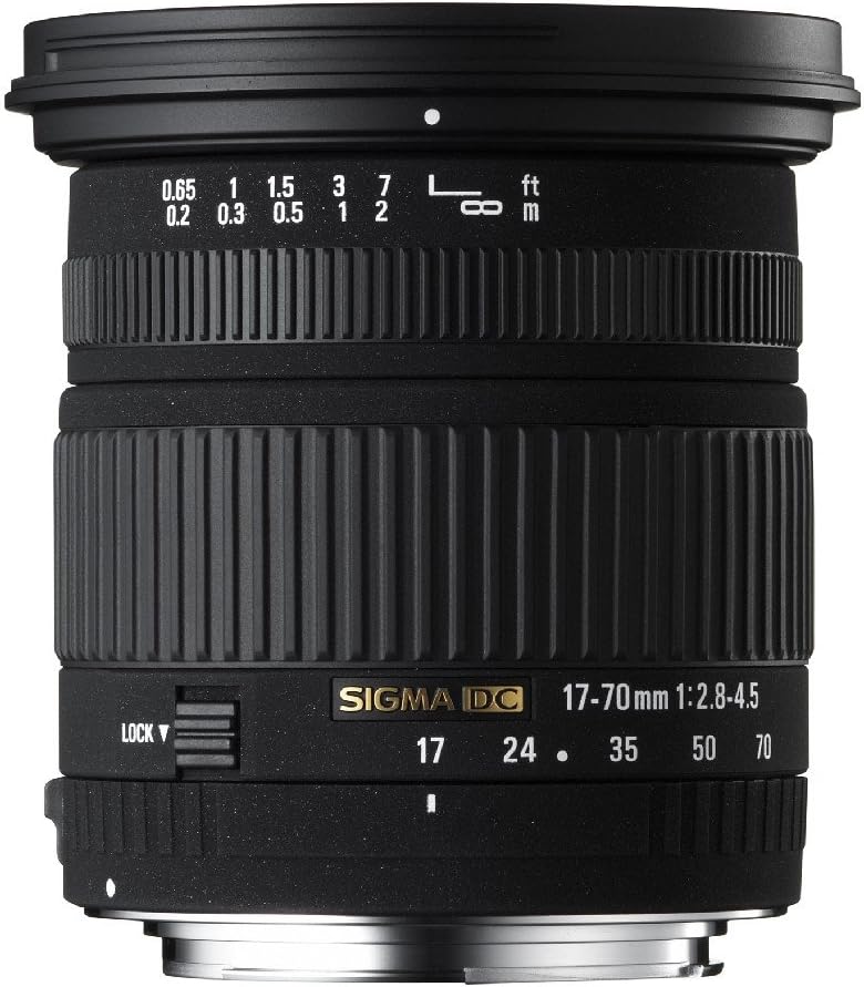 Sigma 17-70mm f/2.8-4.5 DC IF Macro Lens for Canon Digital SLR Cameras
