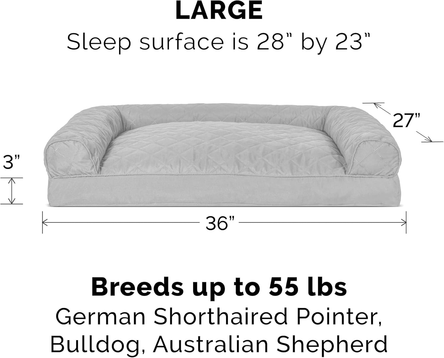 Luxury Comfort: Furhaven Pillow Dog Bed Review for Large and Medium Pups