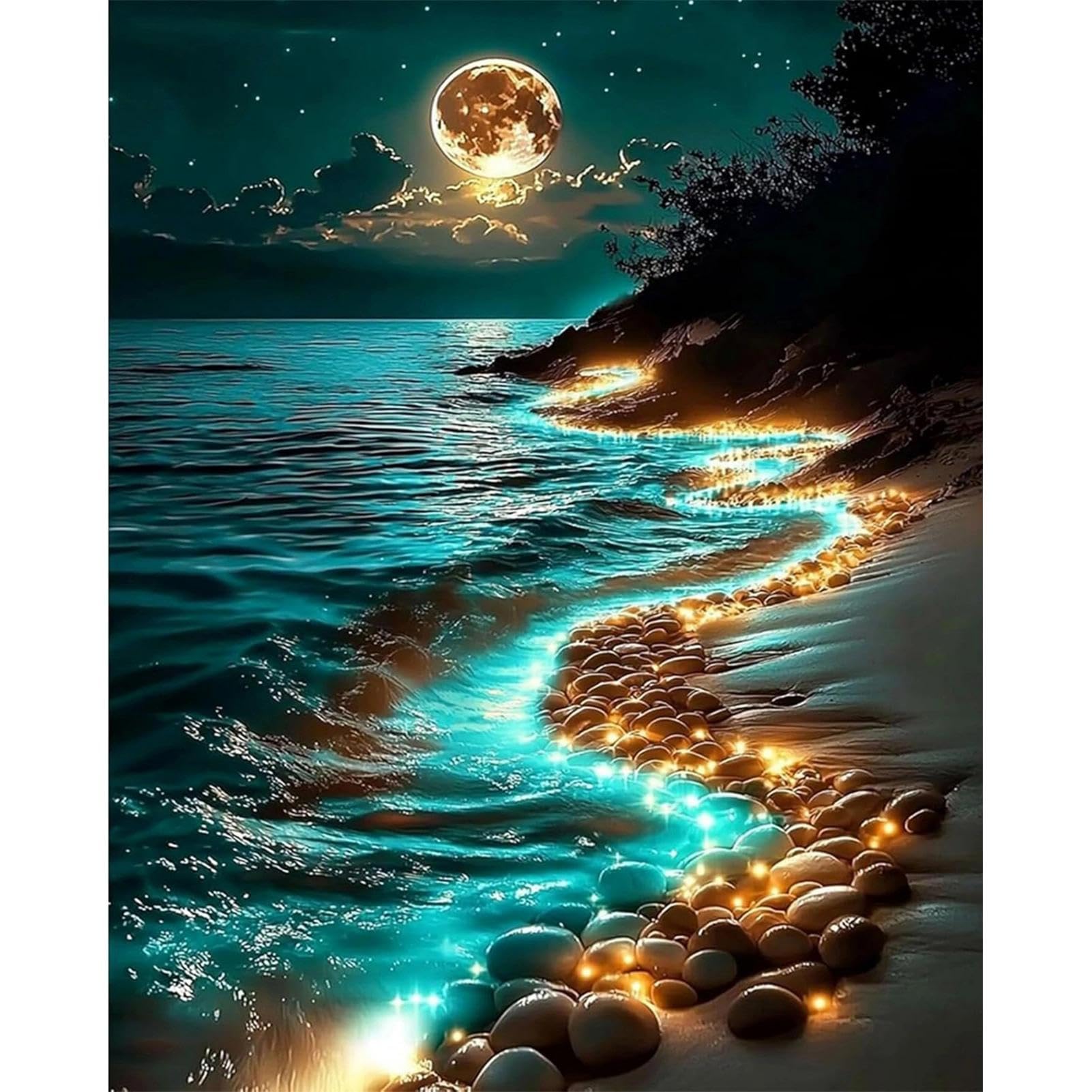 YALKIN 5D Diamond Painting Großes